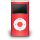 iPod Nano Red Off Icon